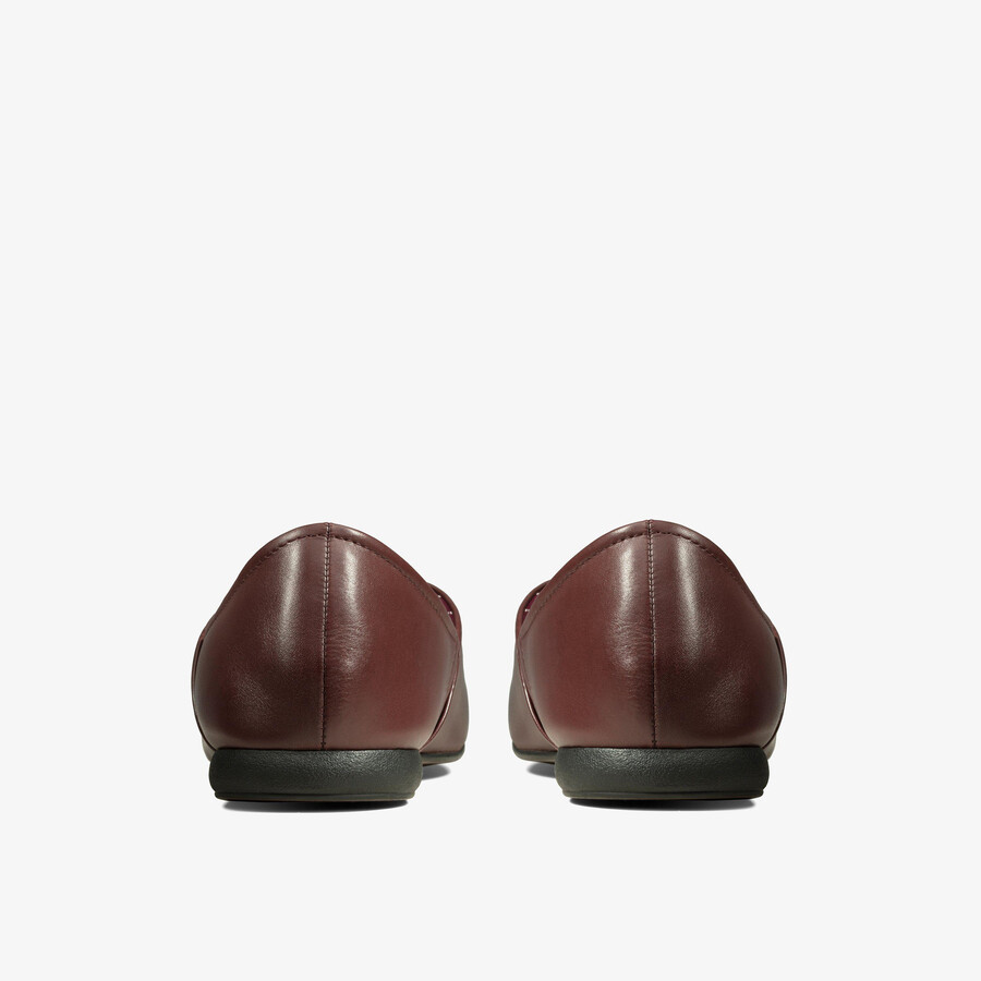 harston elite slipper - bordeauxrood leer