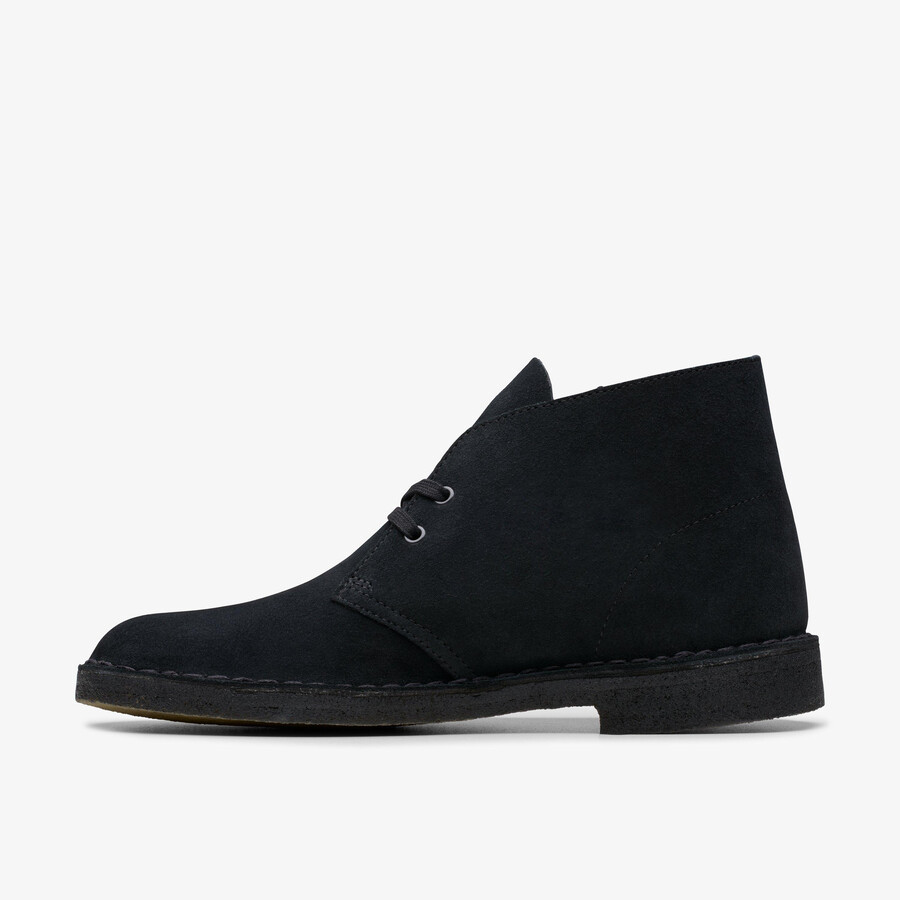 desert boot - zwart suède