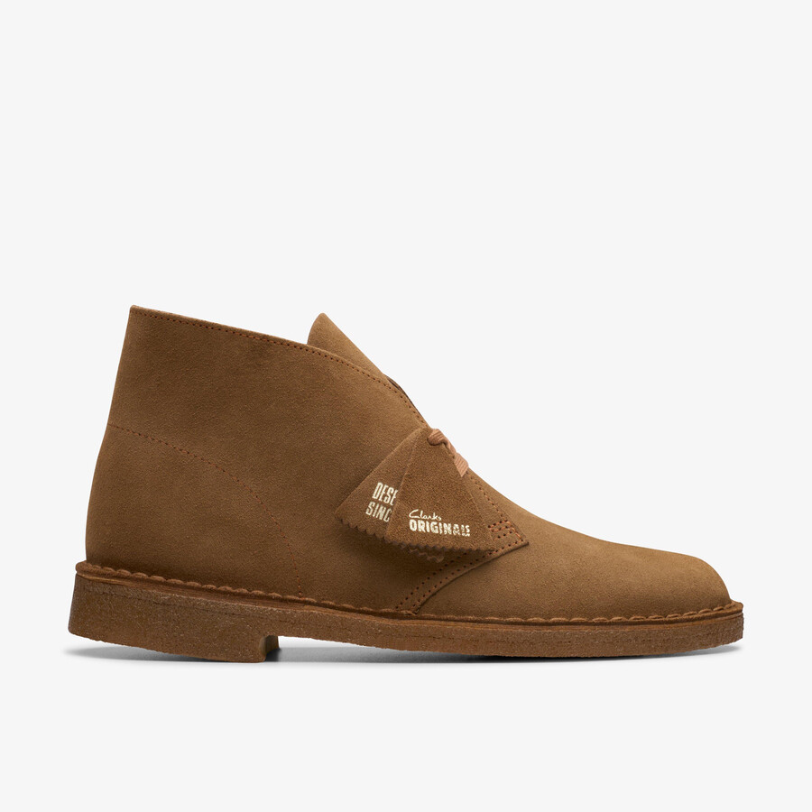 desert boot - cola suede