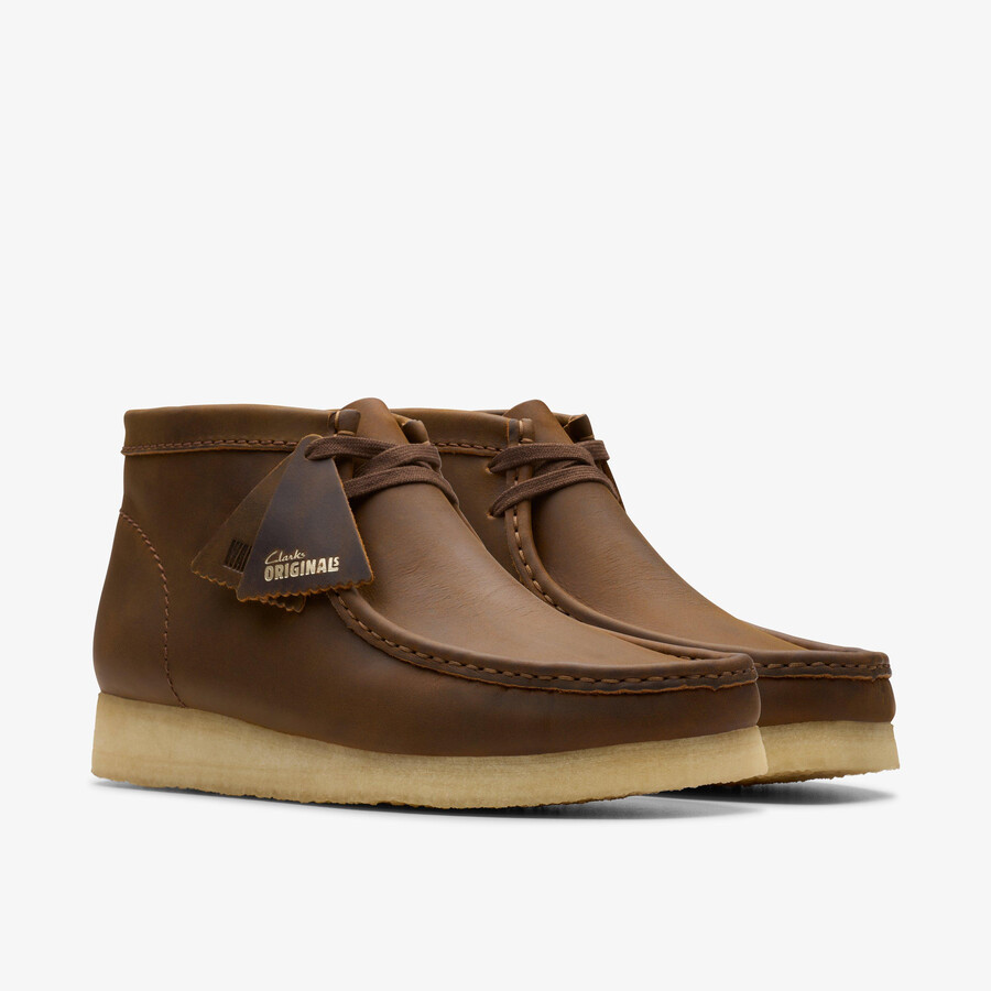 wallabee-laars - bijenwas