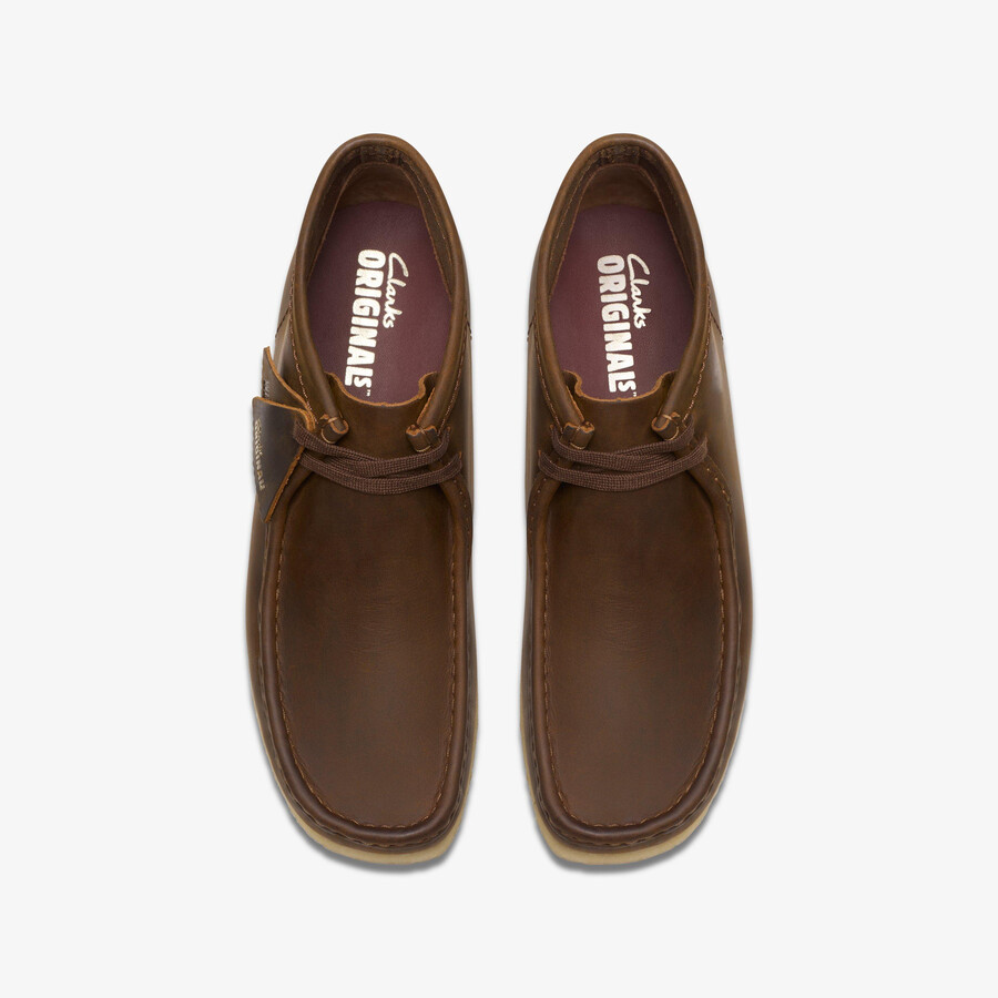 wallabee-laars - bijenwas
