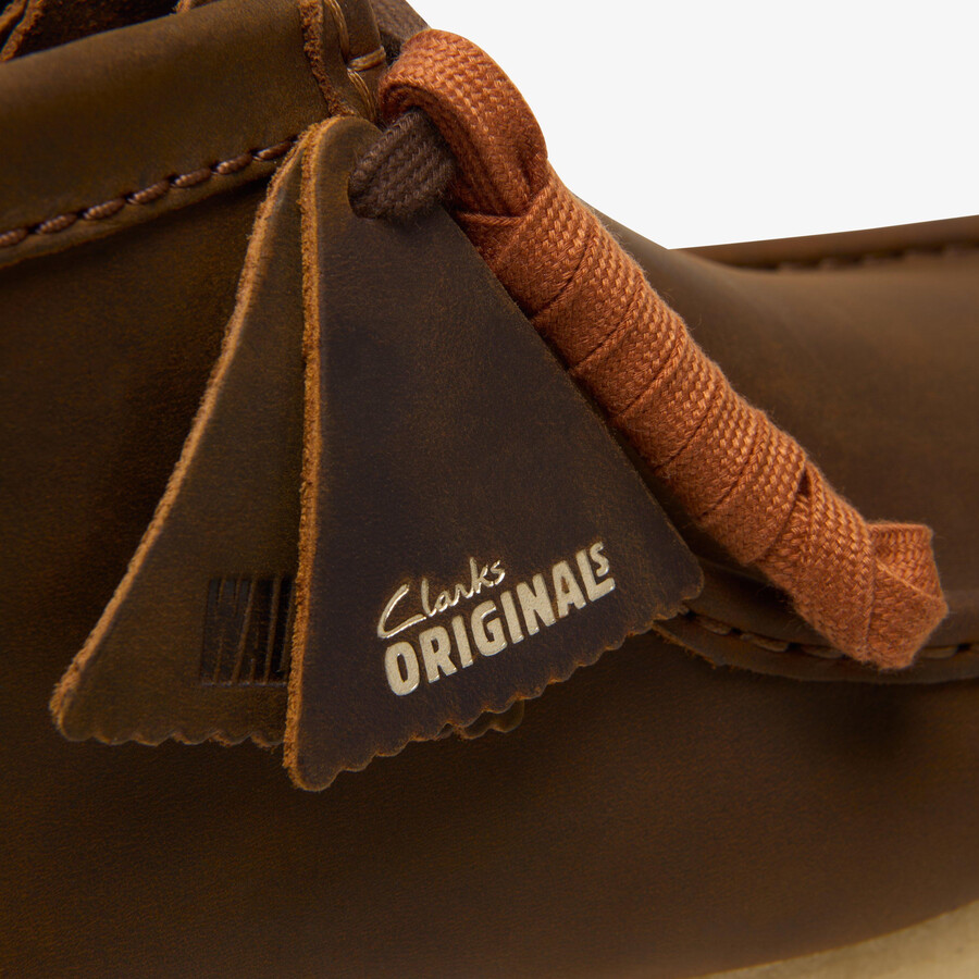 wallabee-laars - bijenwas