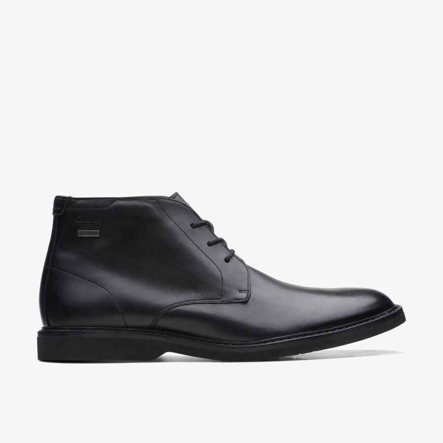 atticus lt hi gore-tex - zwart leer