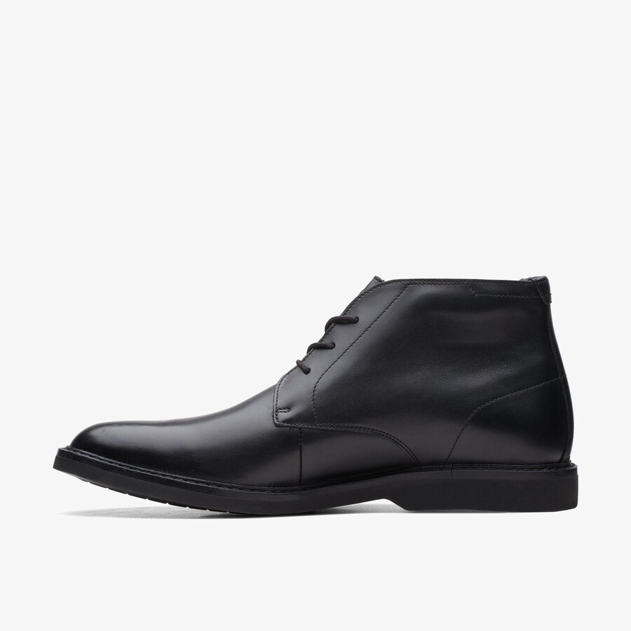 atticus lt hi gore-tex - zwart leer