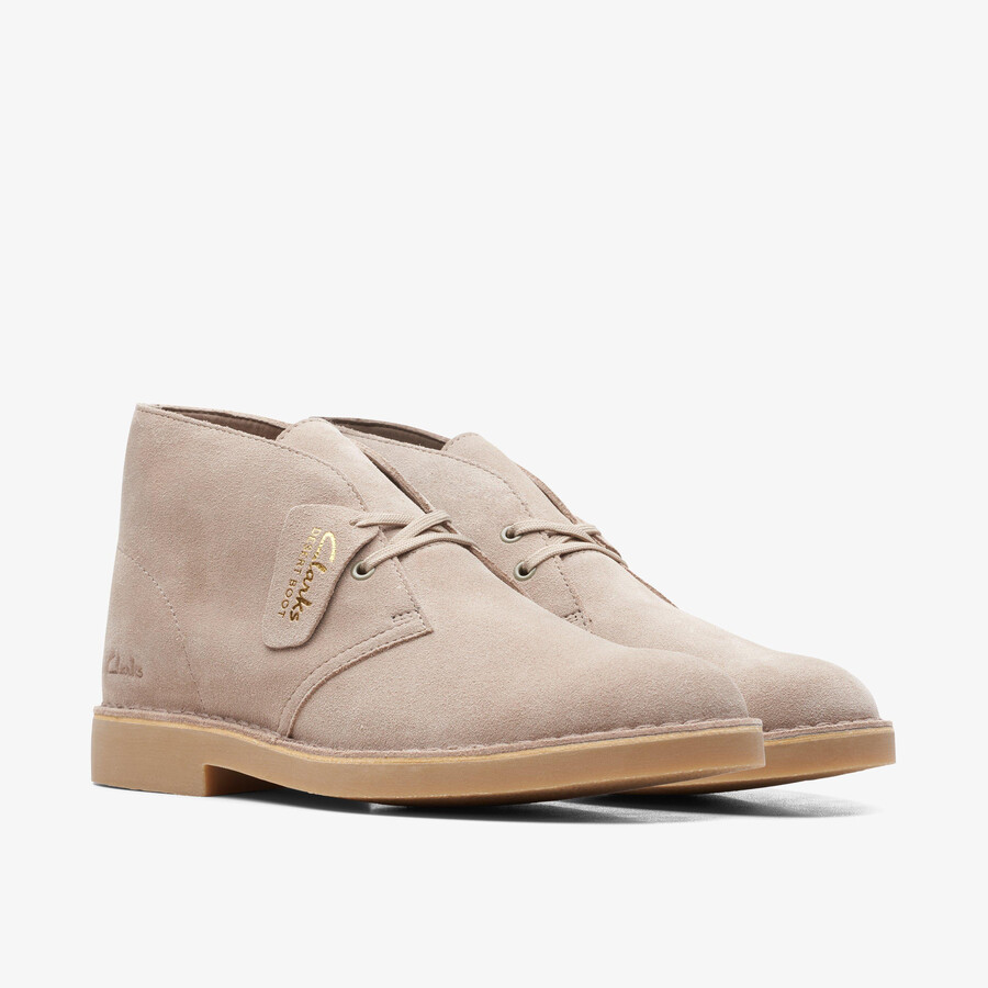 desert boot evo - zandkleurig suède