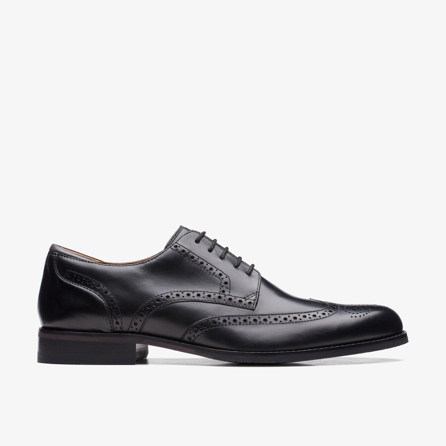 craft arlo limit brogue - zwart leer