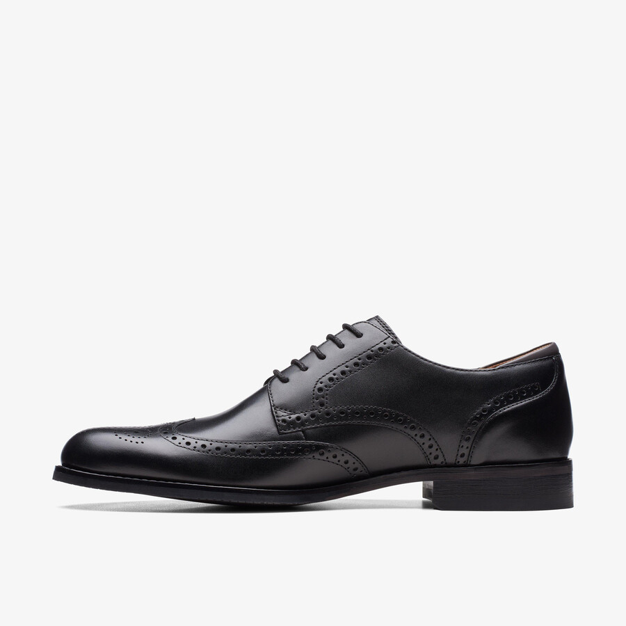 craft arlo limit brogue - zwart leer