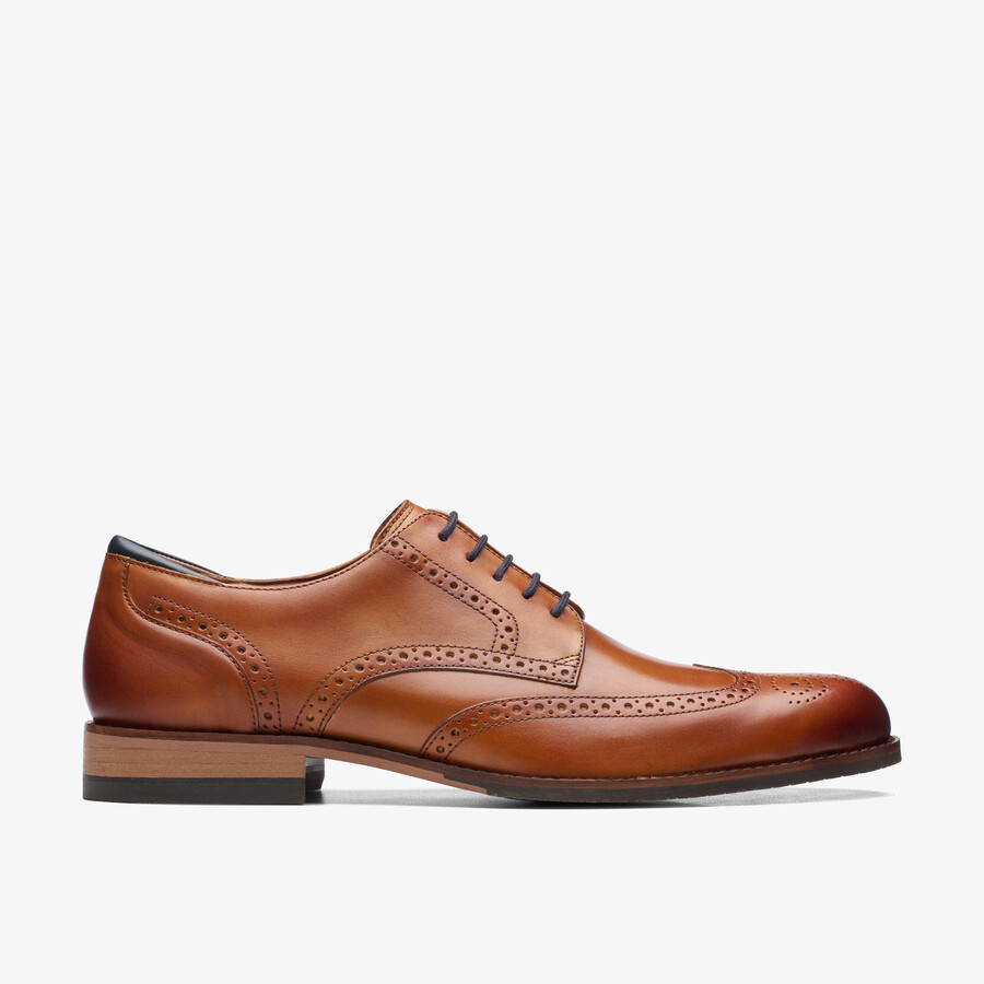 craft arlo limit brogue - bruin leer