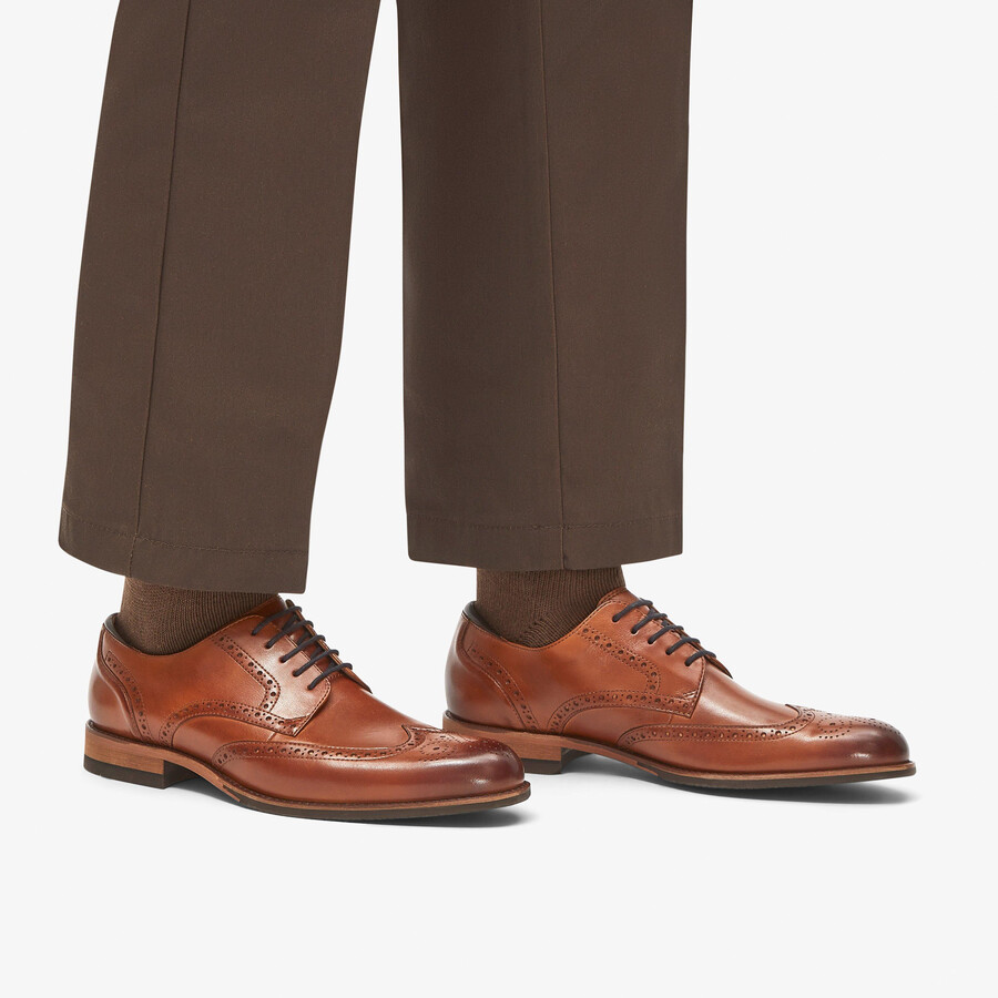 craft arlo limit brogue - bruin leer