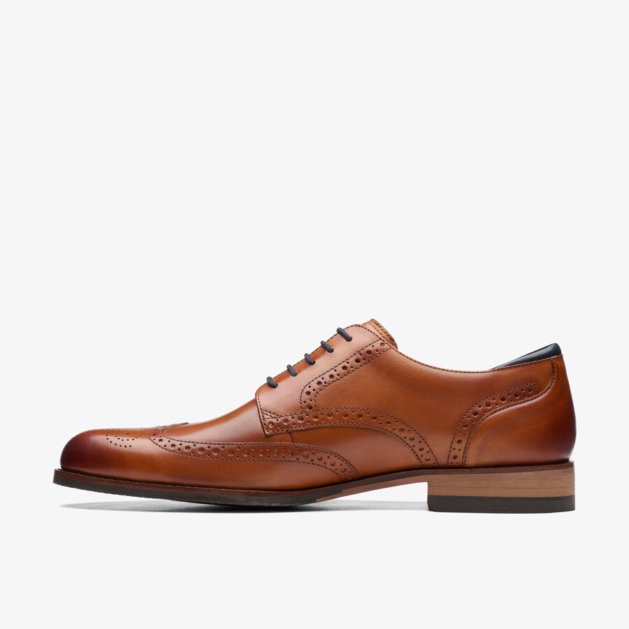 craft arlo limit brogue - bruin leer
