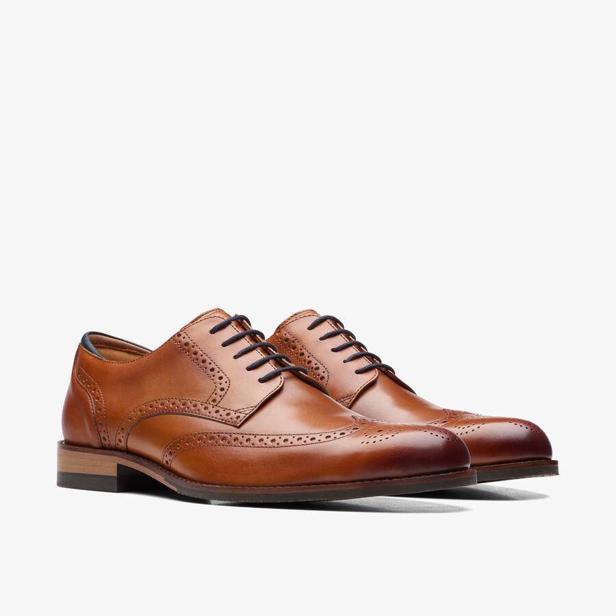 craft arlo limit brogue - bruin leer