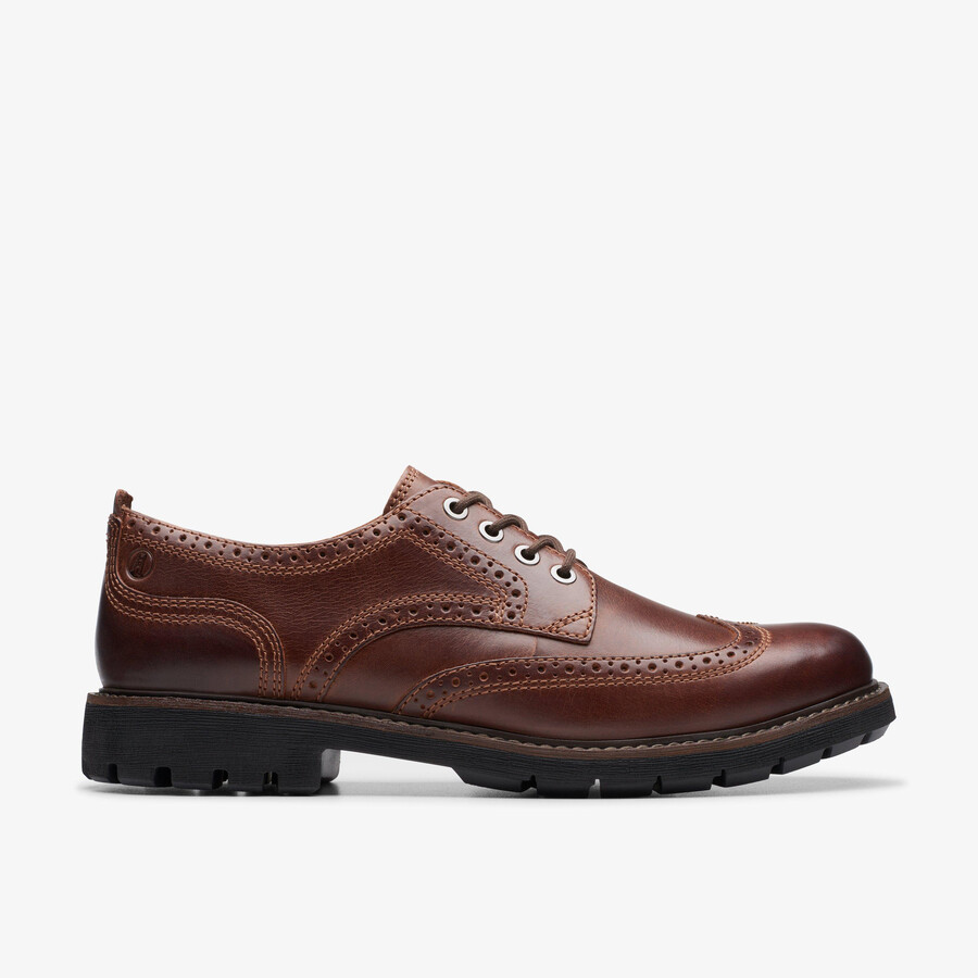batcombe far brogue - donkerbruin leer
