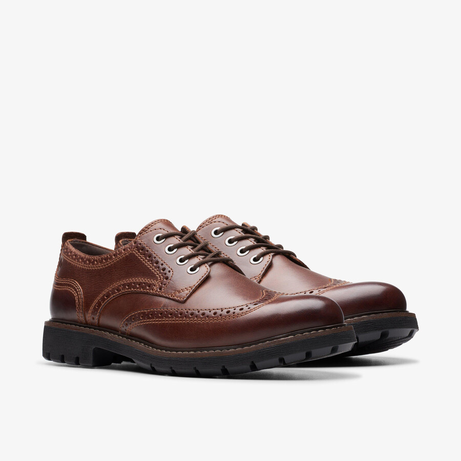 batcombe far brogue - donkerbruin leer