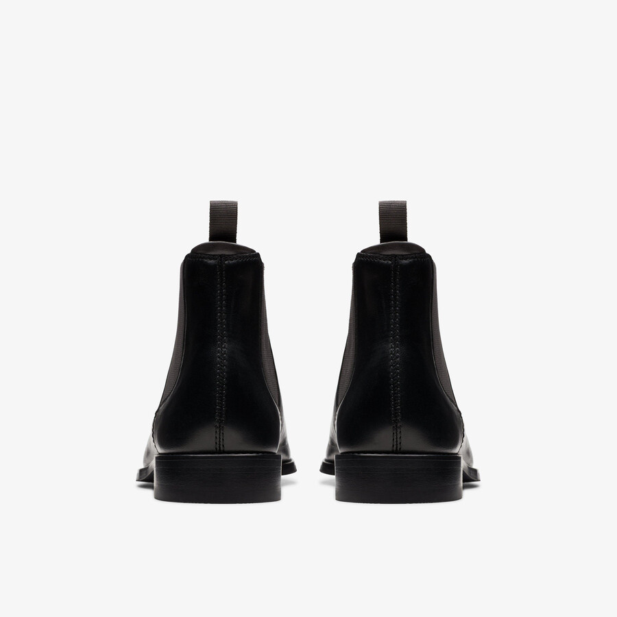 craft arlo top chelsea boot - zwart leer