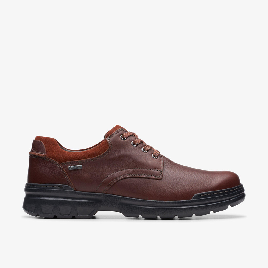 rockie walk gore-tex - donkerbruin leer