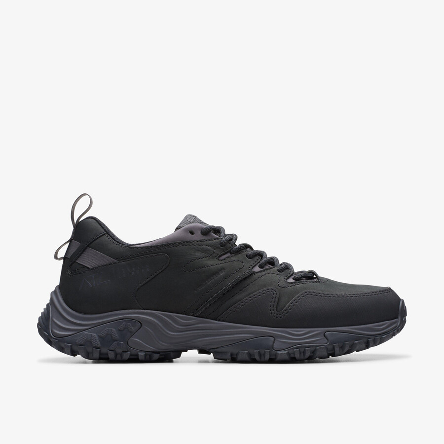 atl walk go waterdicht - zwart leer