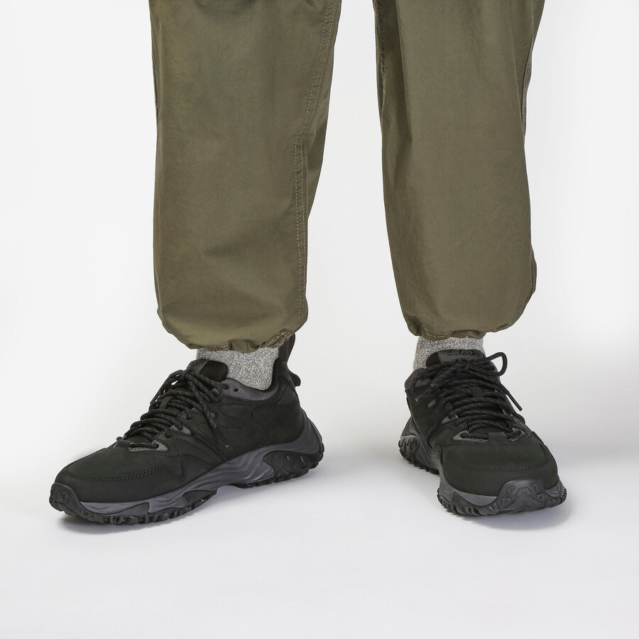 atl walk go waterdicht - zwart leer