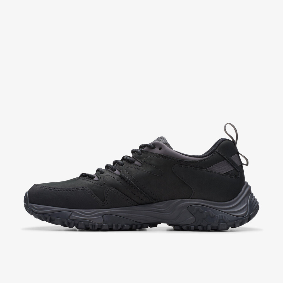 atl walk go waterdicht - zwart leer