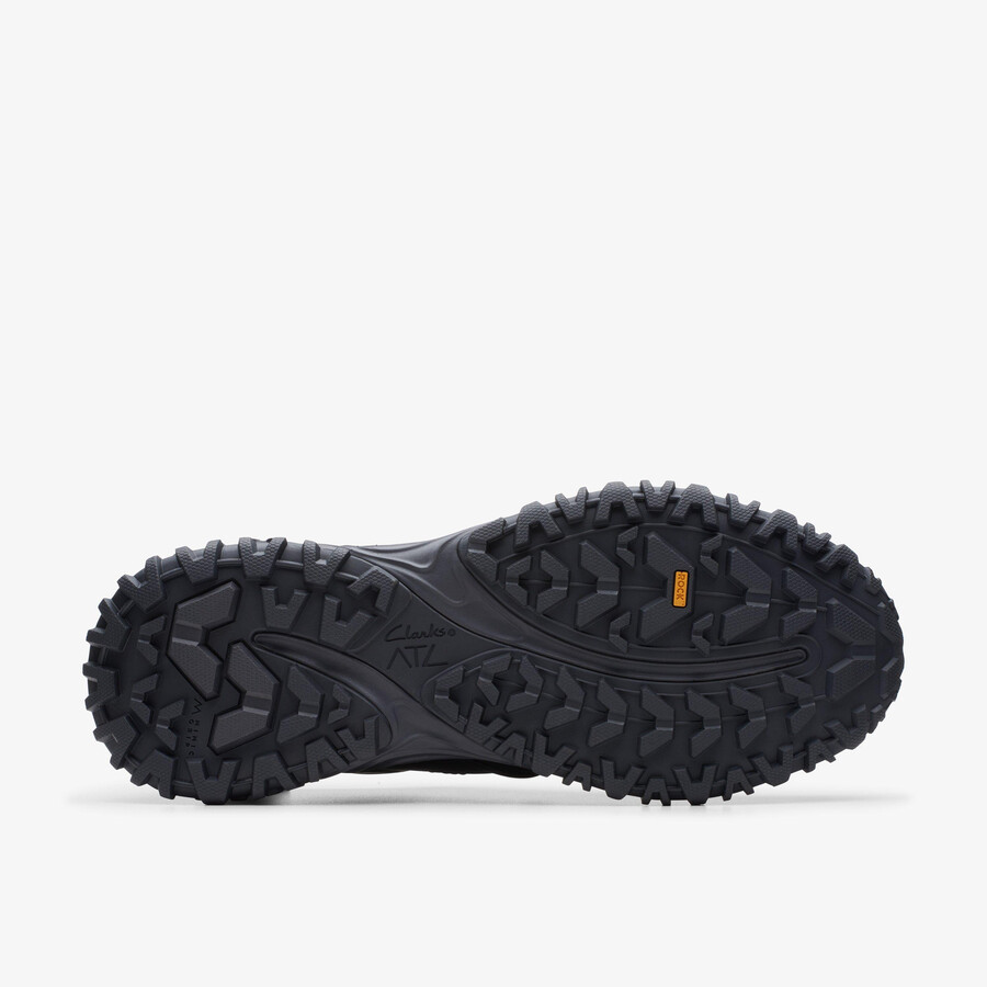 atl walk go waterdicht - zwart leer