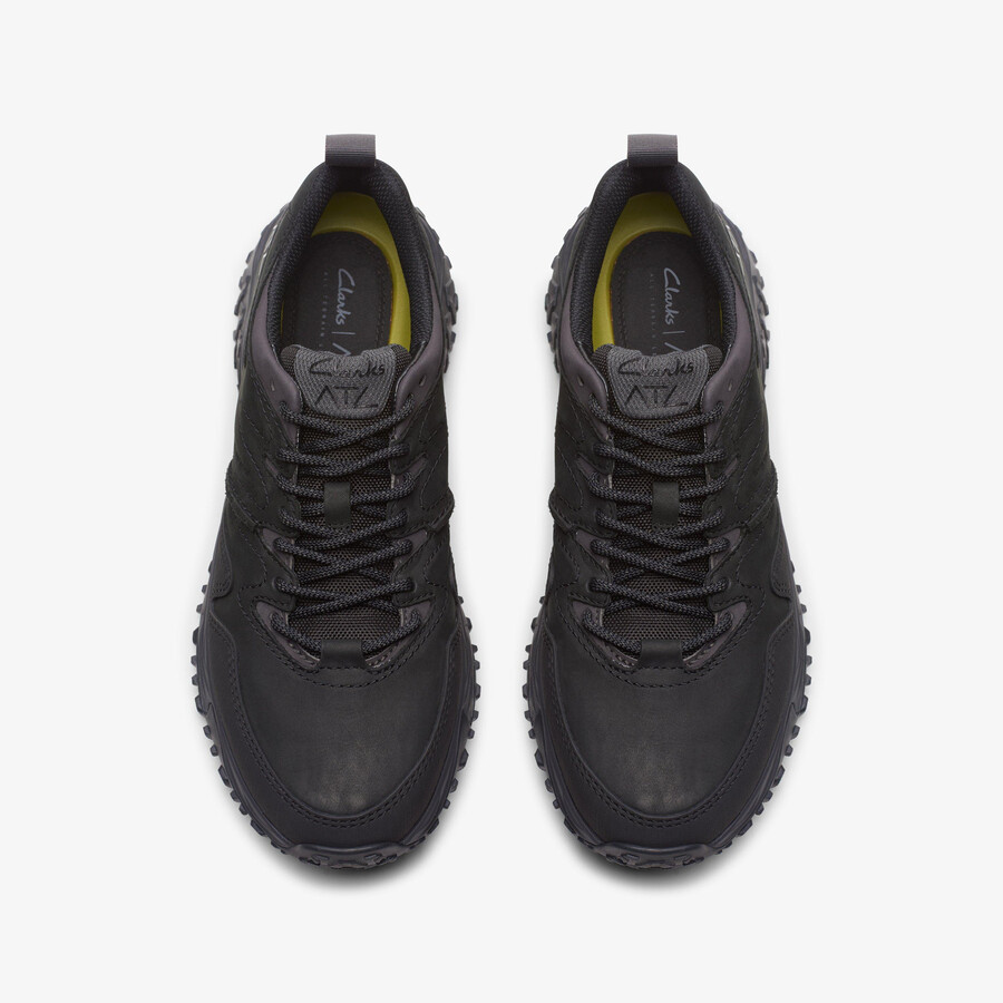 atl walk go waterdicht - zwart leer