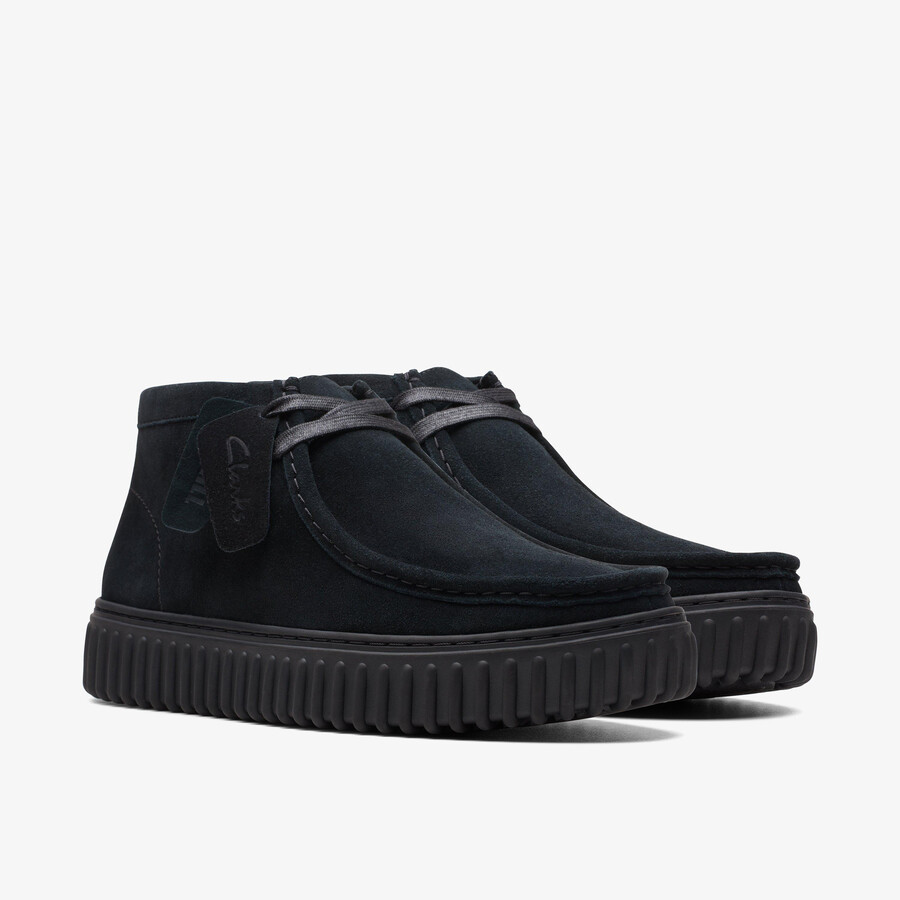 torhill hi - zwart suède