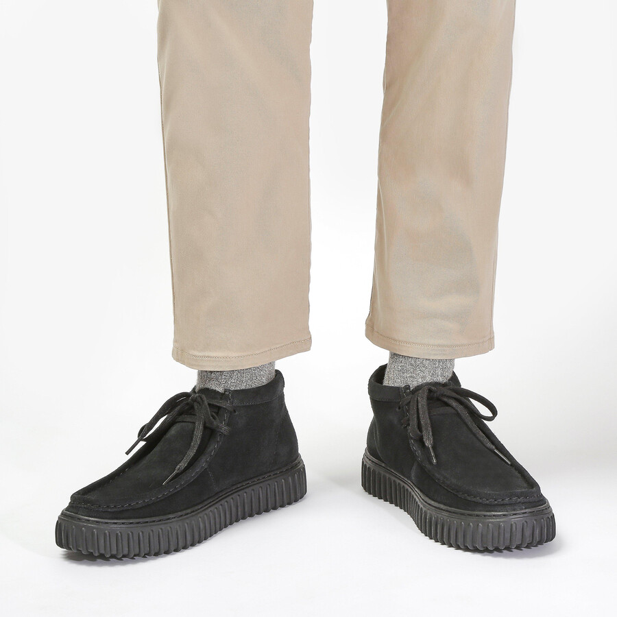 torhill hi - zwart suède