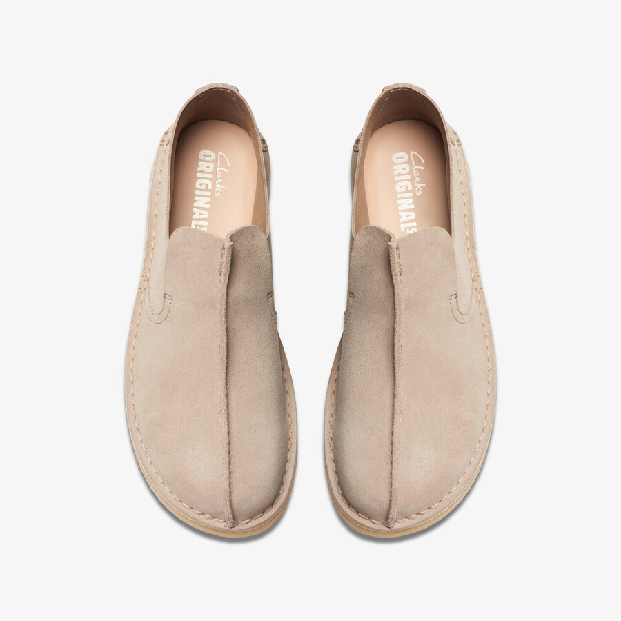 desert mosier loafer - zandkleurig suède