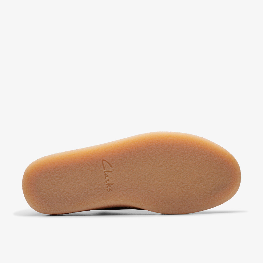 clarkwood low - marineblauw nubuck