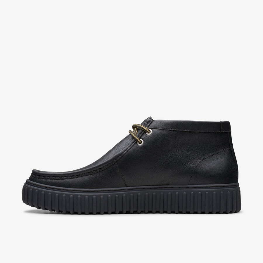 torhill hi - zwart leer