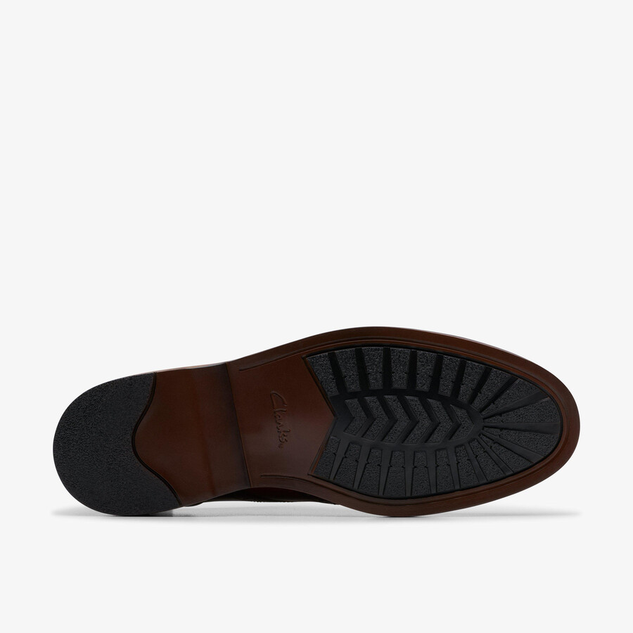 aldwin limit brogue - middelbruin leer