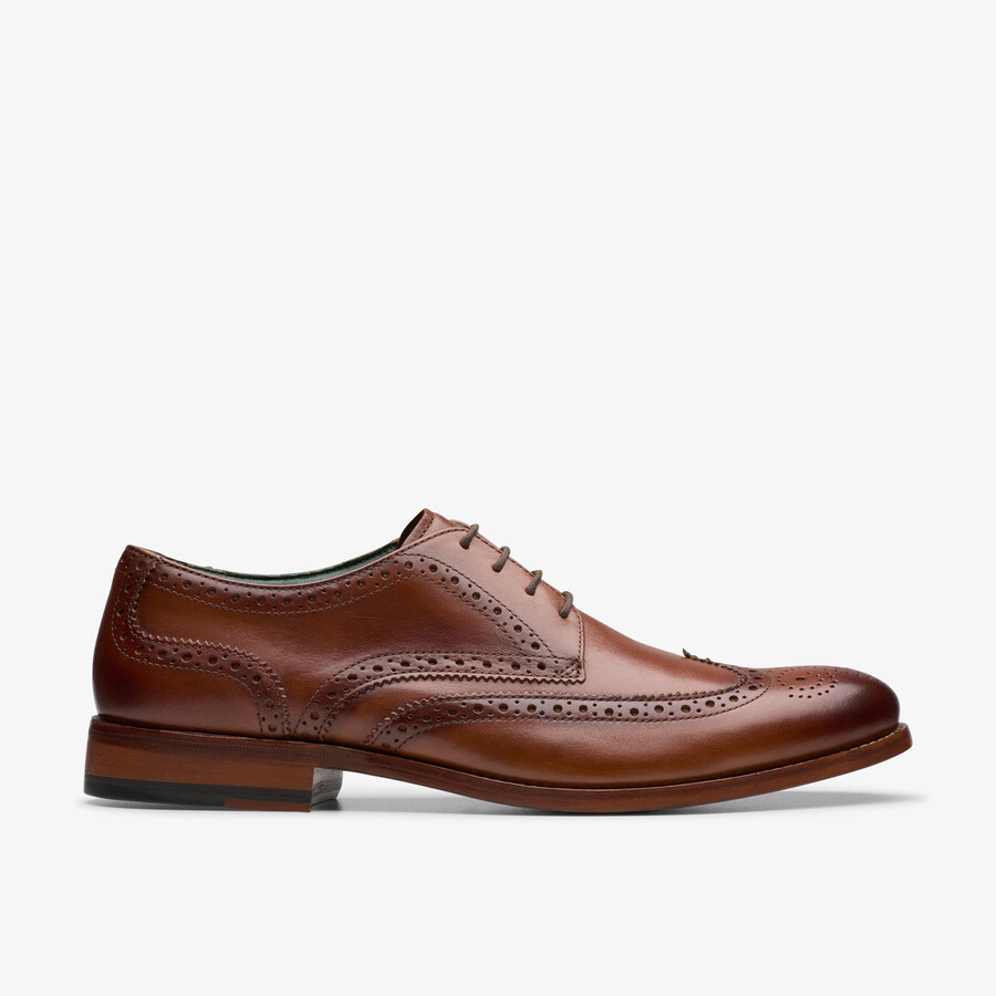 craft james tip brogue - middelbruin leer