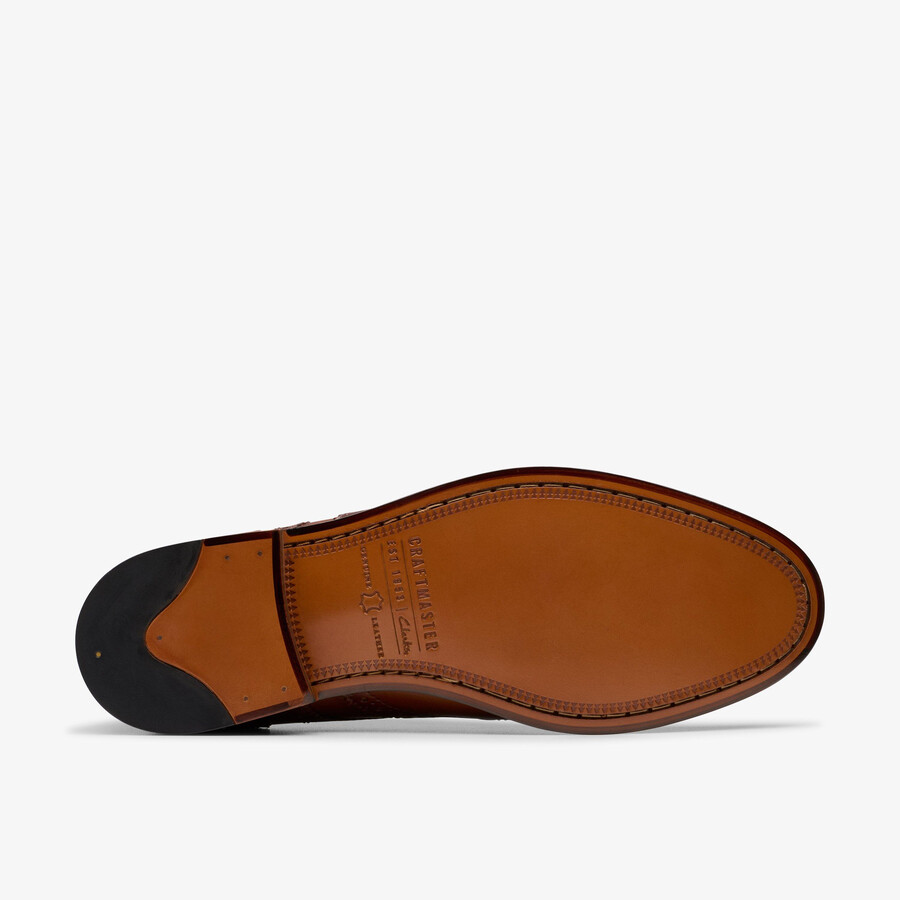craft james tip brogue - middelbruin leer