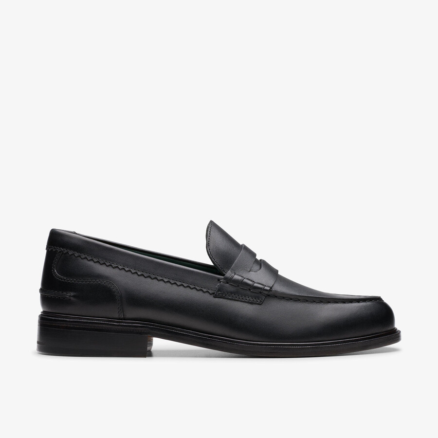 craft james lo loafers - zwart leer