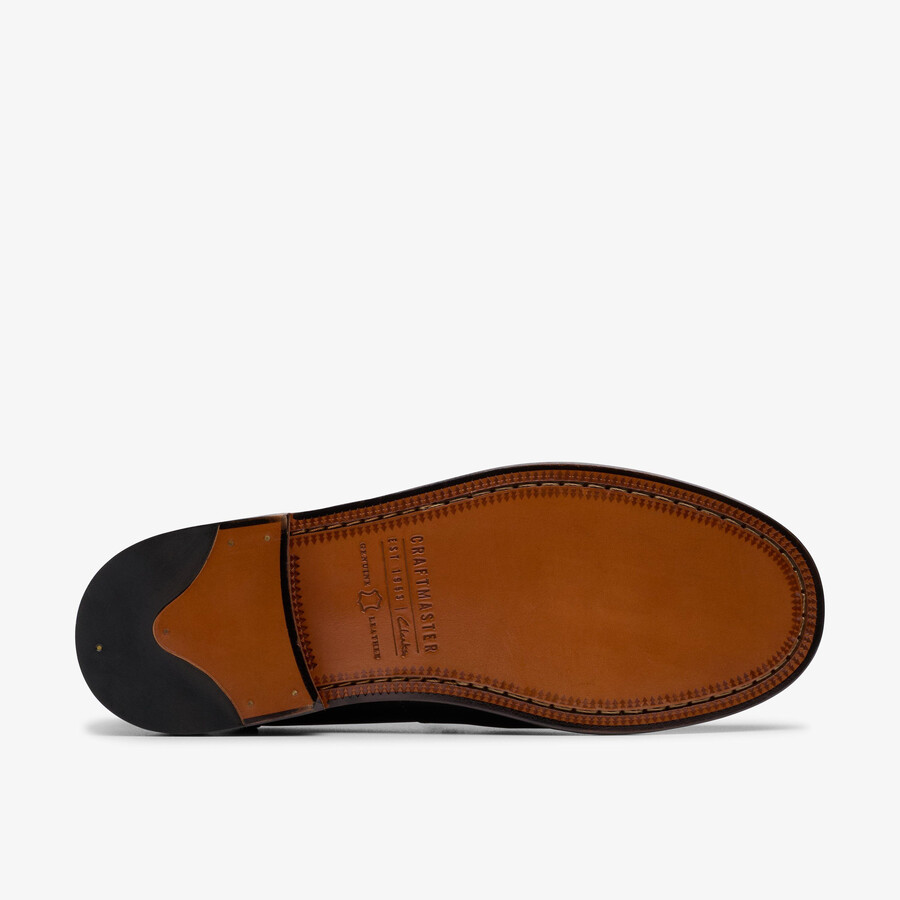 craft james lo loafers - zwart leer