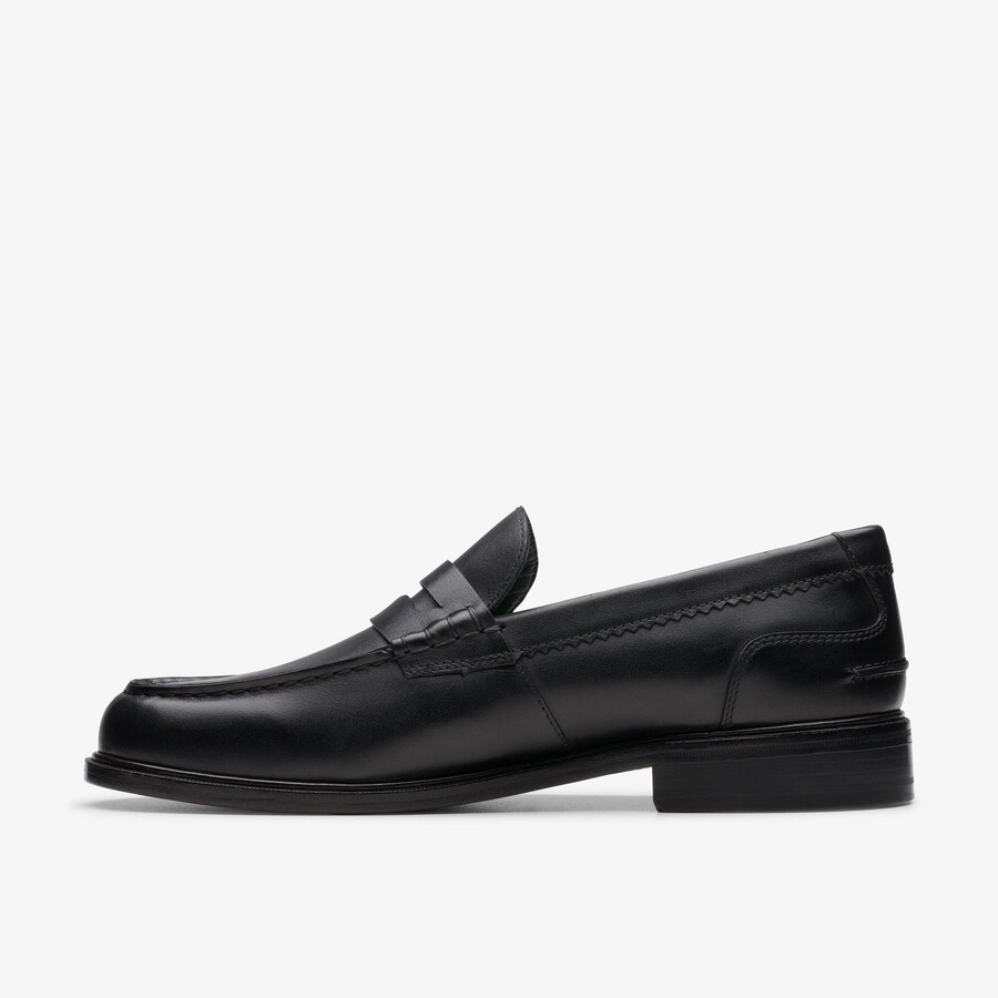 craft james lo loafers - zwart leer