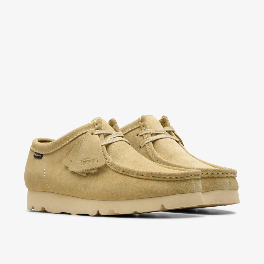 wallabee gore-tex - esdoorn suède