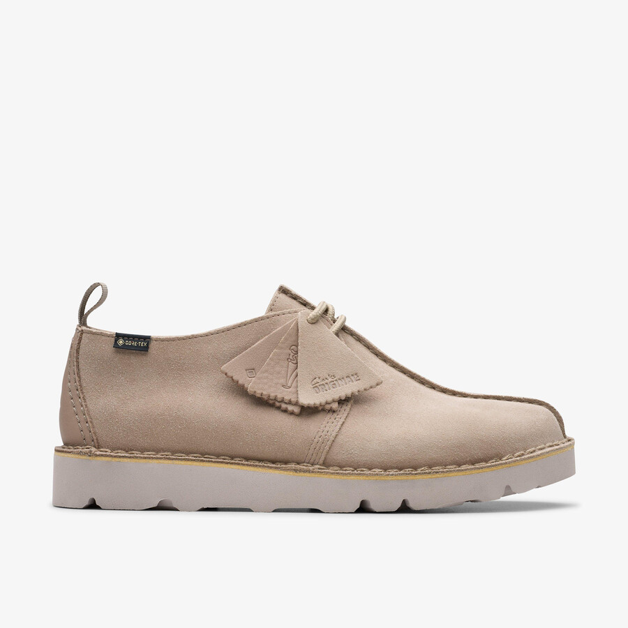 desert trek gore-tex - zandkleurig suède
