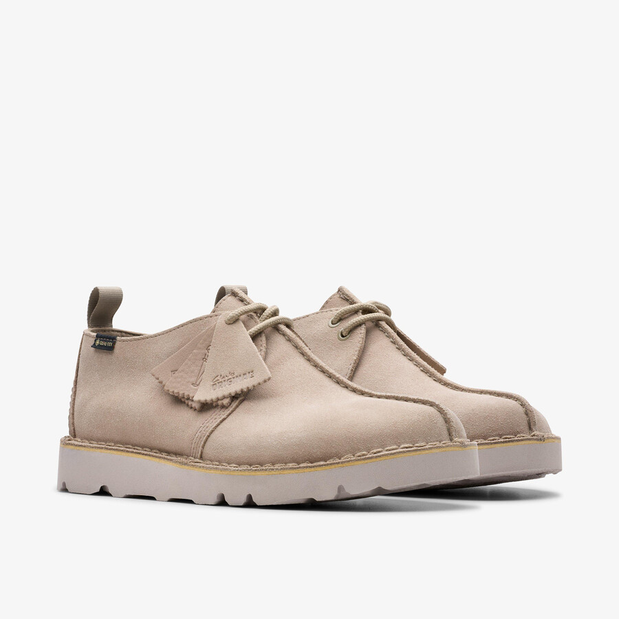 desert trek gore-tex - zandkleurig suède