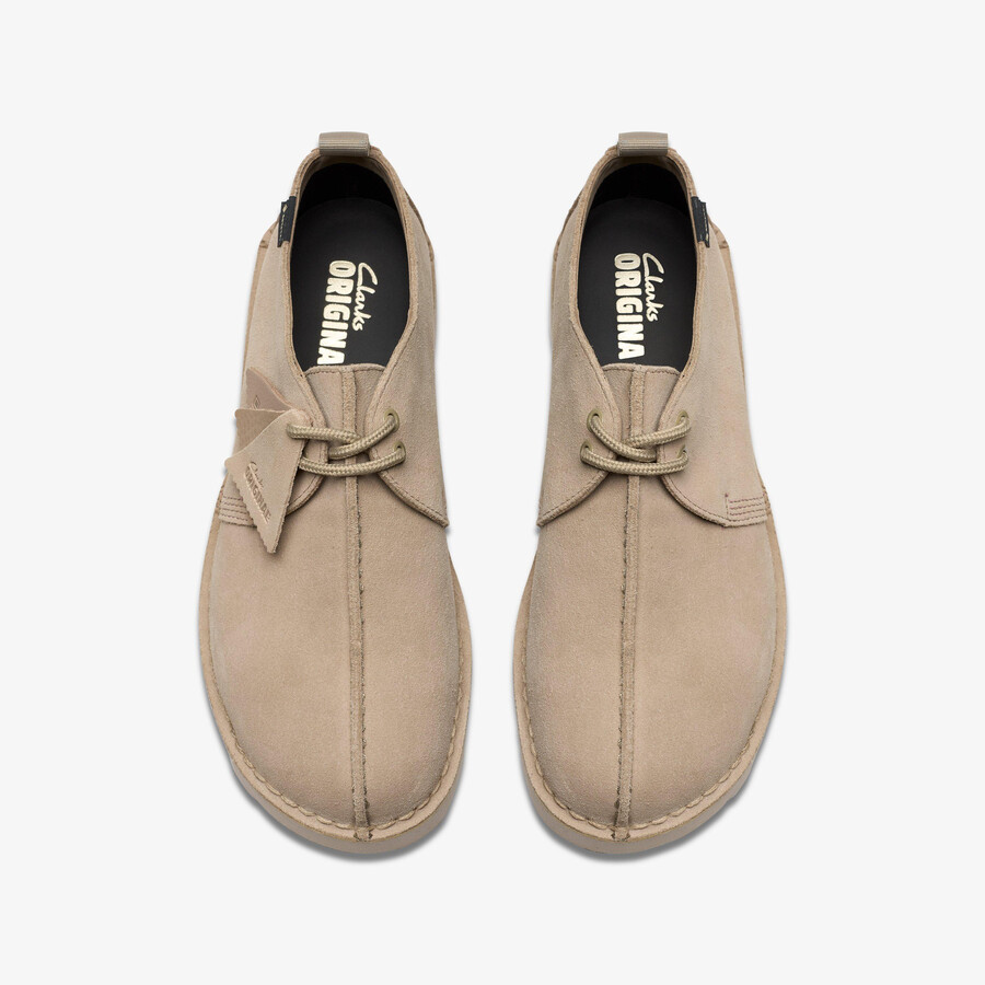 desert trek gore-tex - zandkleurig suède