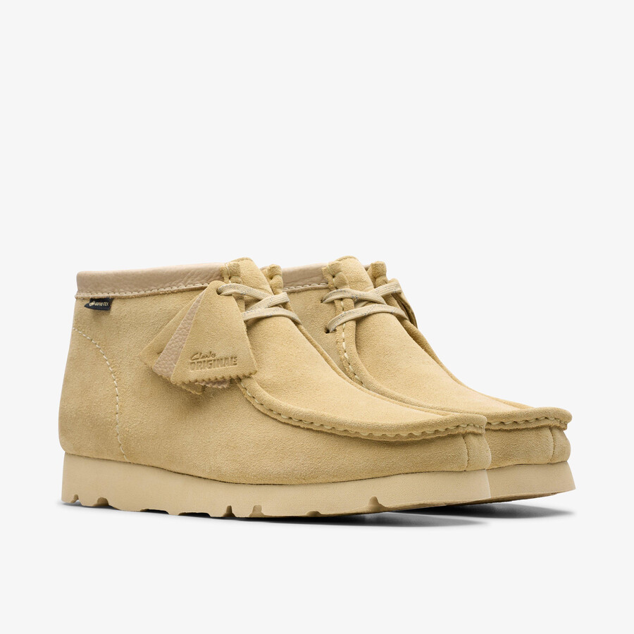 wallabee boot gore-tex - esdoorn suède