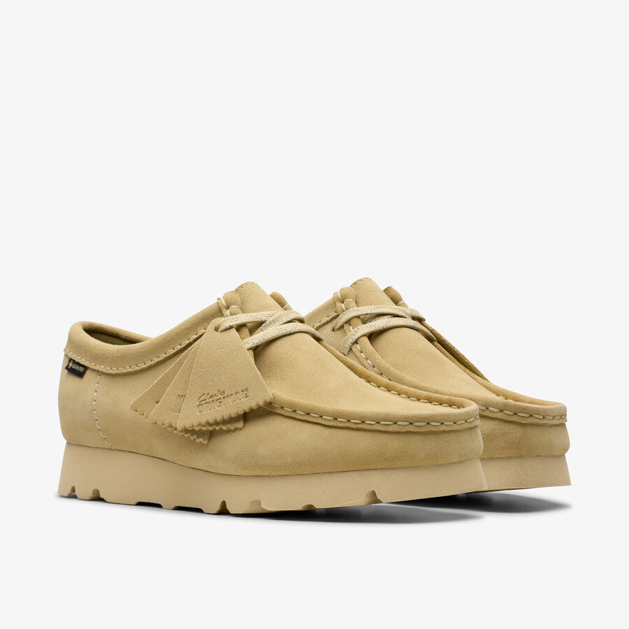 wallabee gore-tex - esdoorn suède