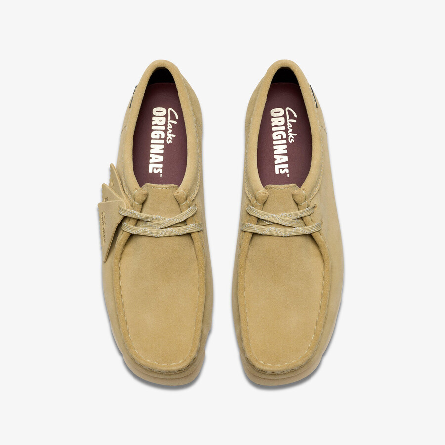 wallabee gore-tex - esdoorn suède