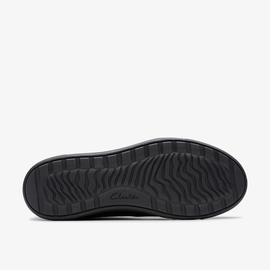 mapstone hi gore-tex - zwart warmgevoerd leer