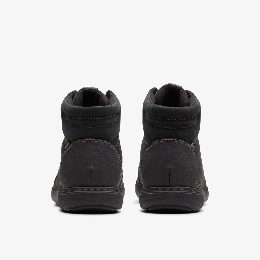 mapstone hi gore-tex - zwart warmgevoerd leer