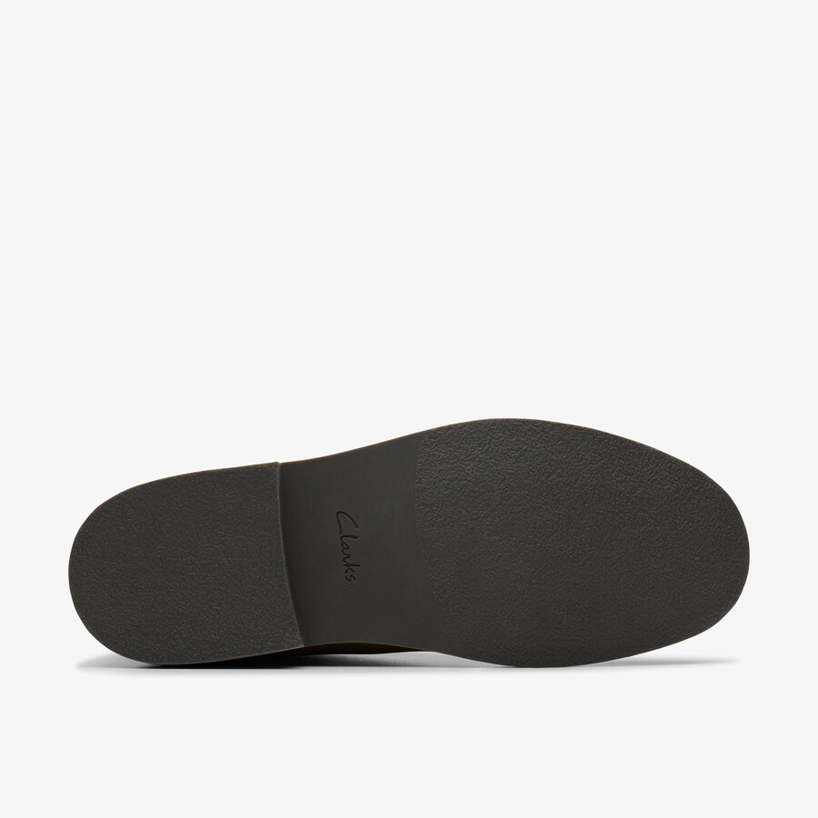 desert boot evo - olijfgroen suède