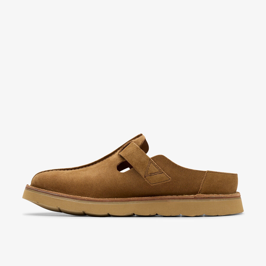 solsbury mule - cola suede