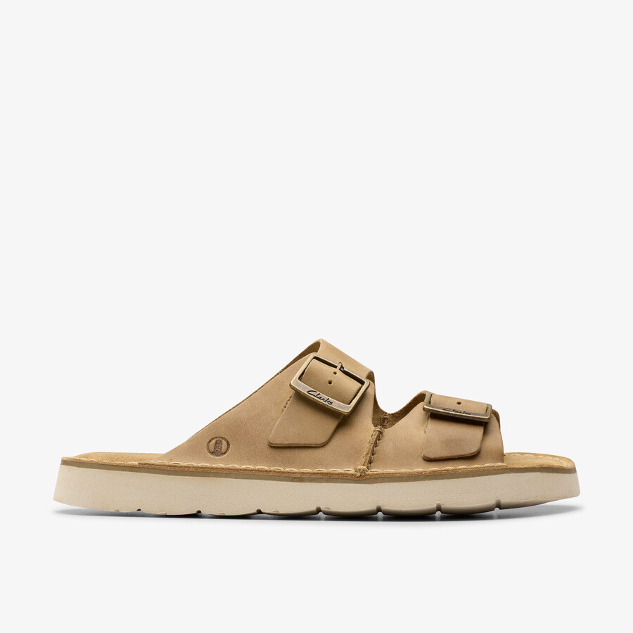 solsbury strap - donker zandkleurig leer