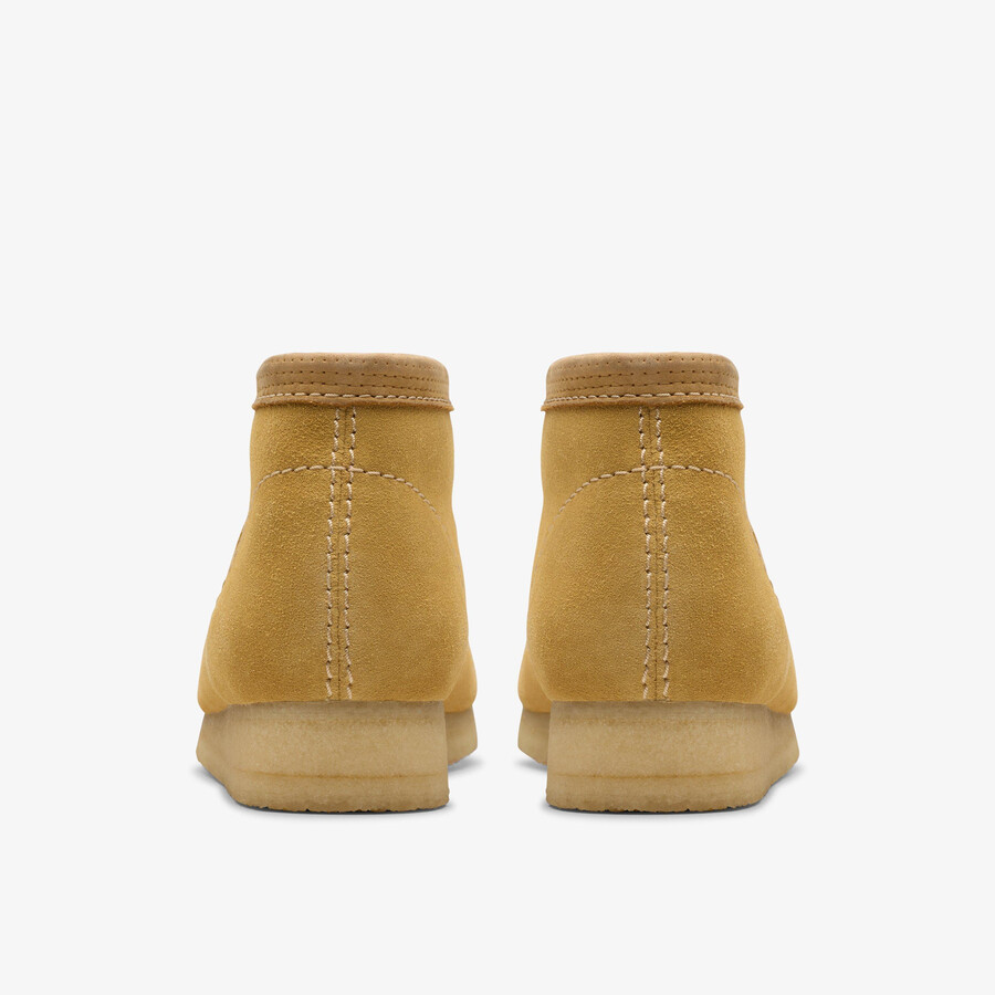 wallabee laars - goudbruin suède