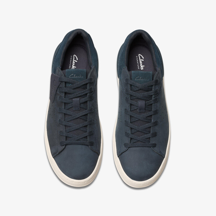courtlite 2 run - marineblauw nubuck