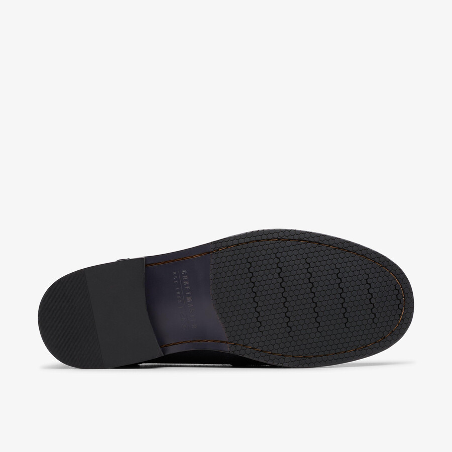 craft arlo step - marineblauw suède